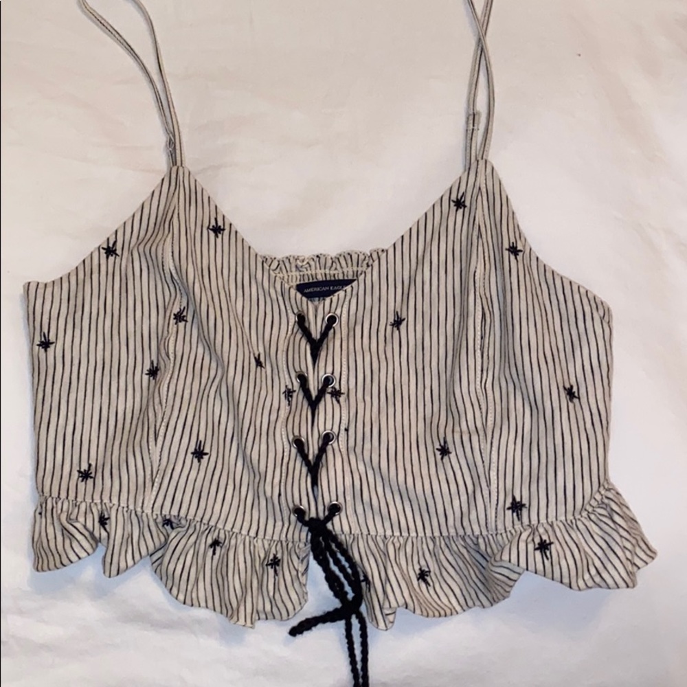 A American eagle crop top